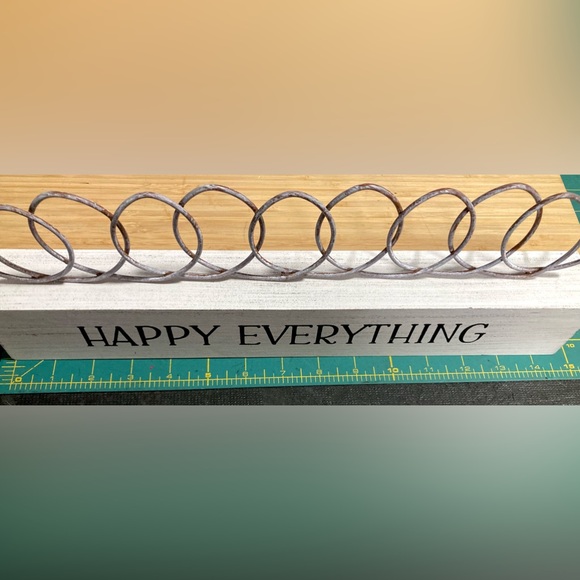 Happy Everything Card Holder Card Stand Card Organizer Cottagecore Holiday Decor - Picture 10 of 13